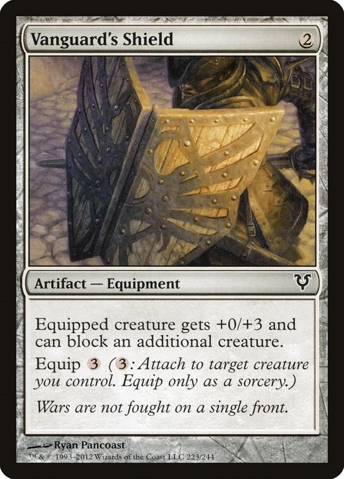 Image for Vanguard's Shield (Avacyn Restored) (223) - Magic: The Gathering