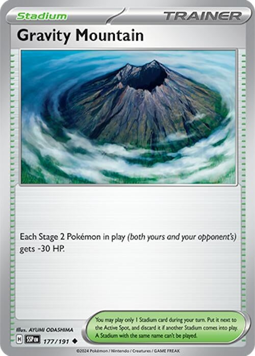 Image for Gravity Mountain (SV08: Surging Sparks) (177/191) - Pokemon