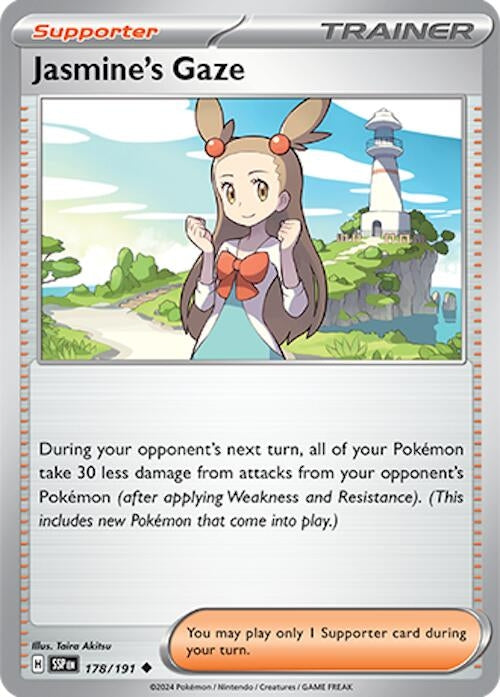 Image for Jasmine's Gaze (SV08: Surging Sparks) (178/191) - Pokemon