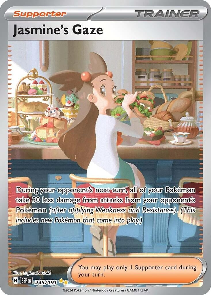 Image for Jasmine's Gaze (SV08: Surging Sparks) (245/191) - Pokemon