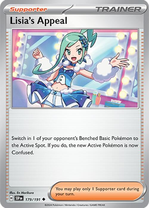 Image for Lisia's Appeal (SV08: Surging Sparks) (179/191) - Pokemon