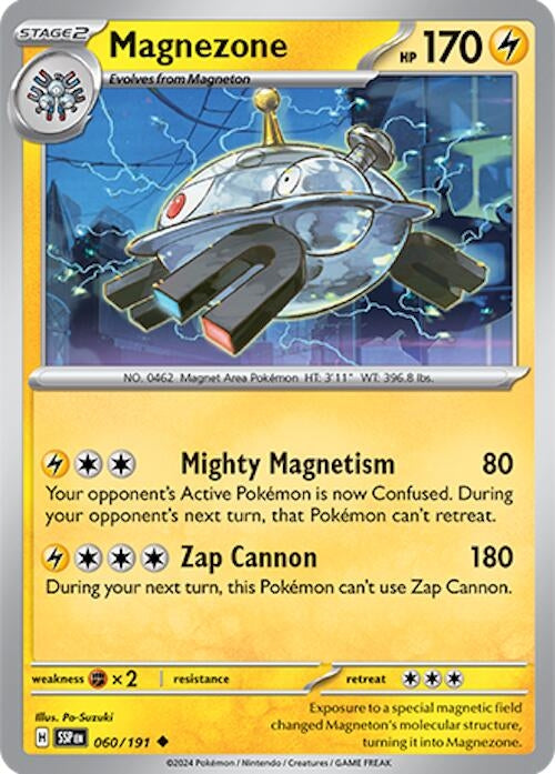 Image for Magnezone (SV08: Surging Sparks) (060/191) - Pokemon