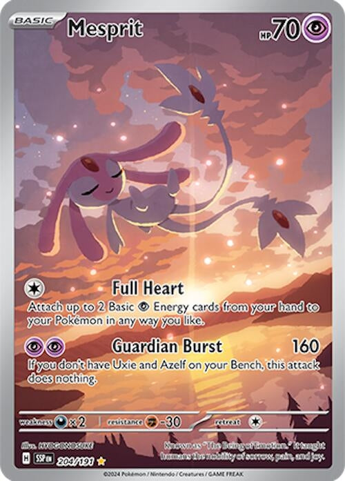 Image for Mesprit (SV08: Surging Sparks) (204/191) - Pokemon