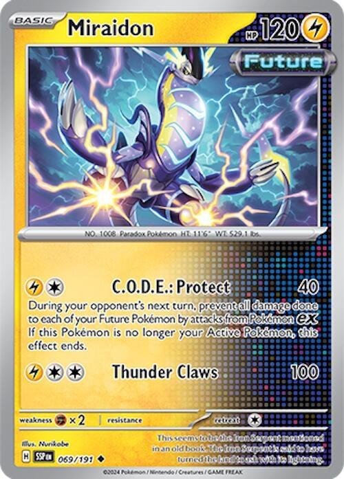 Image for Miraidon (SV08: Surging Sparks) (069/191) - Pokemon