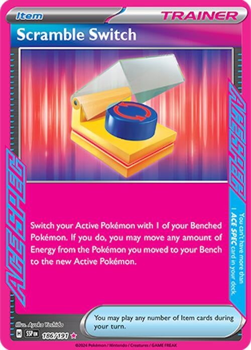 Image for Scramble Switch (SV08: Surging Sparks) (186/191) - Pokemon