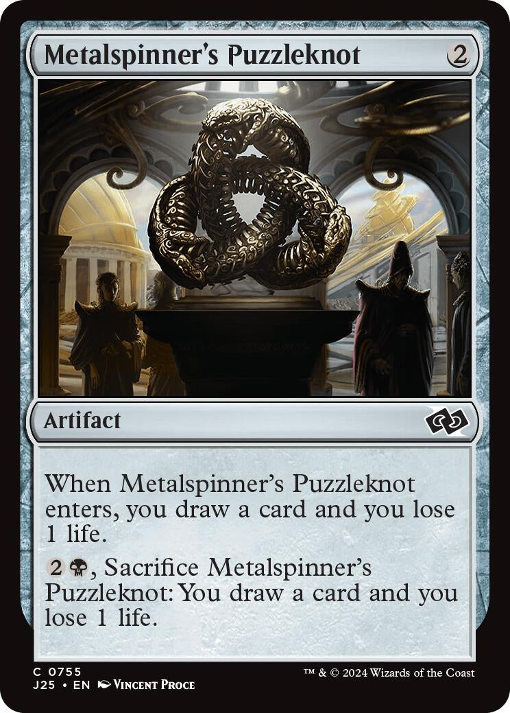 Image for Metalspinner's Puzzleknot (Foundations Jumpstart) (755) - Magic: The Gathering