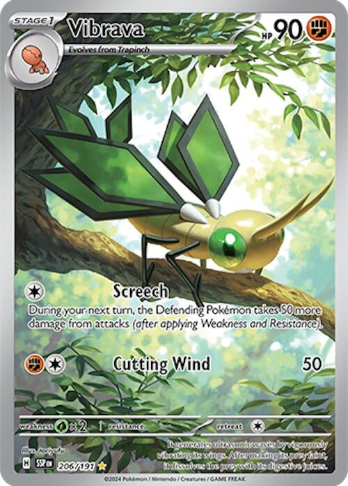 Image for Vibrava (SV08: Surging Sparks) (206/191) - Pokemon