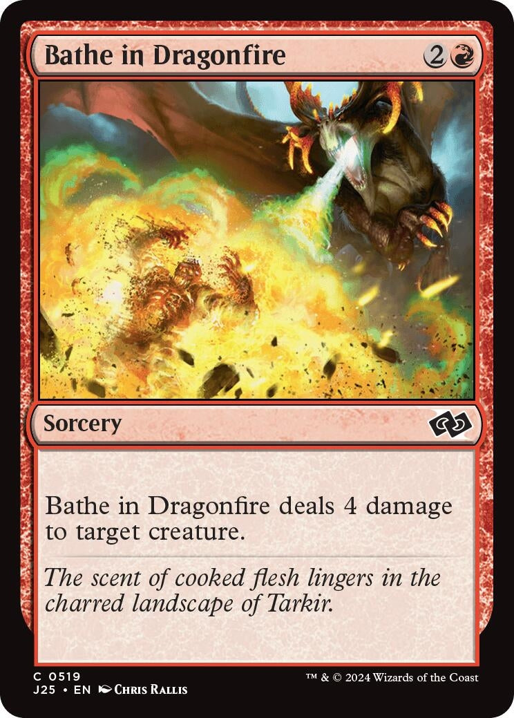 Image for Bathe in Dragonfire (Foundations Jumpstart) (519) - Magic: The Gathering