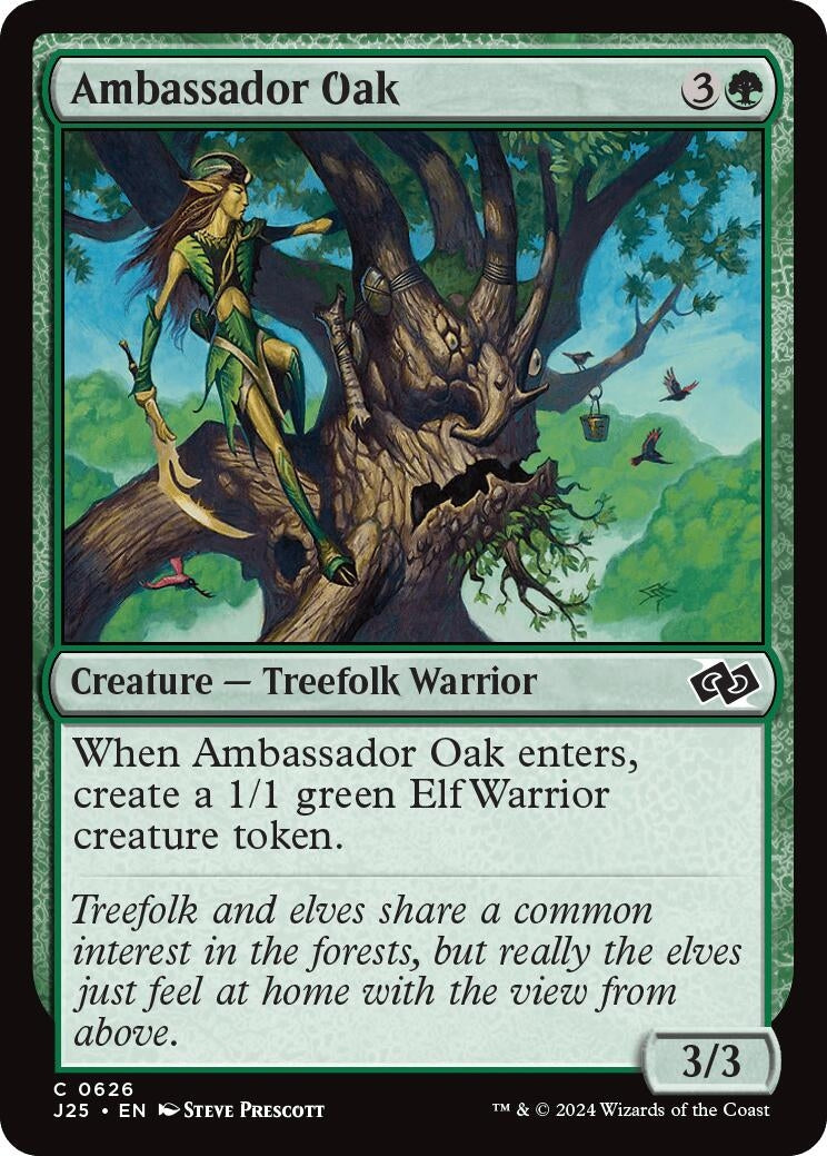 Image for Ambassador Oak (Foundations Jumpstart) (626) - Magic: The Gathering