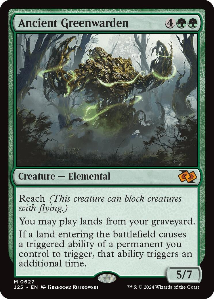 Image for Ancient Greenwarden (Foundations Jumpstart) (627) - Magic: The Gathering