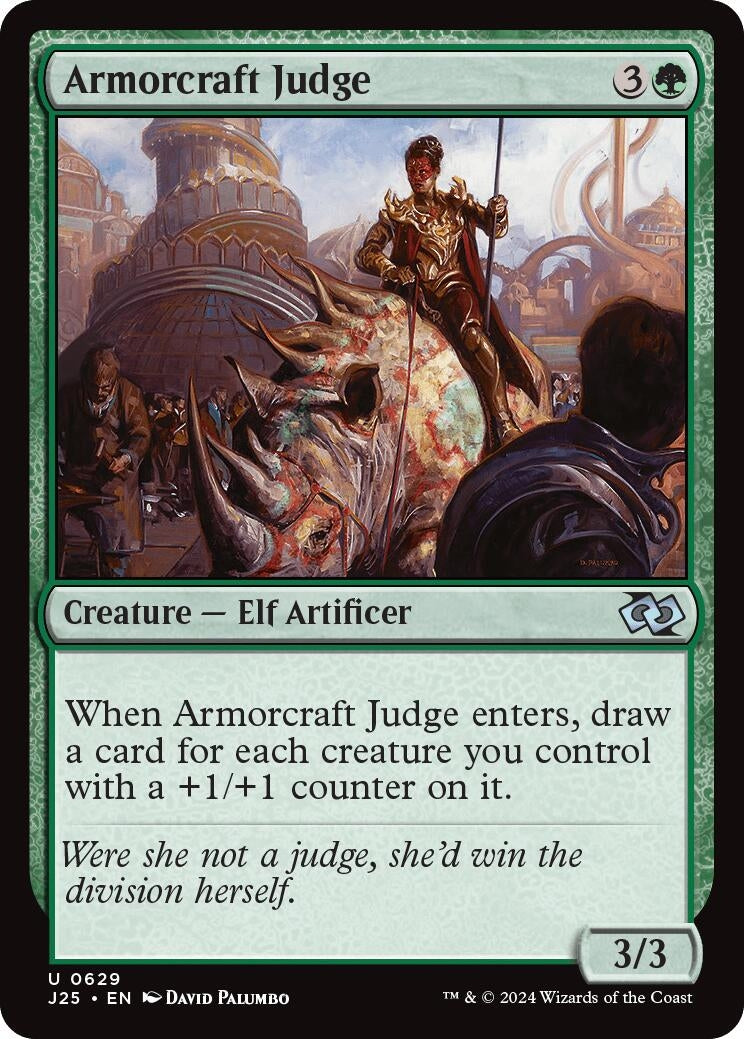 Image for Armorcraft Judge (Foundations Jumpstart) (629) - Magic: The Gathering
