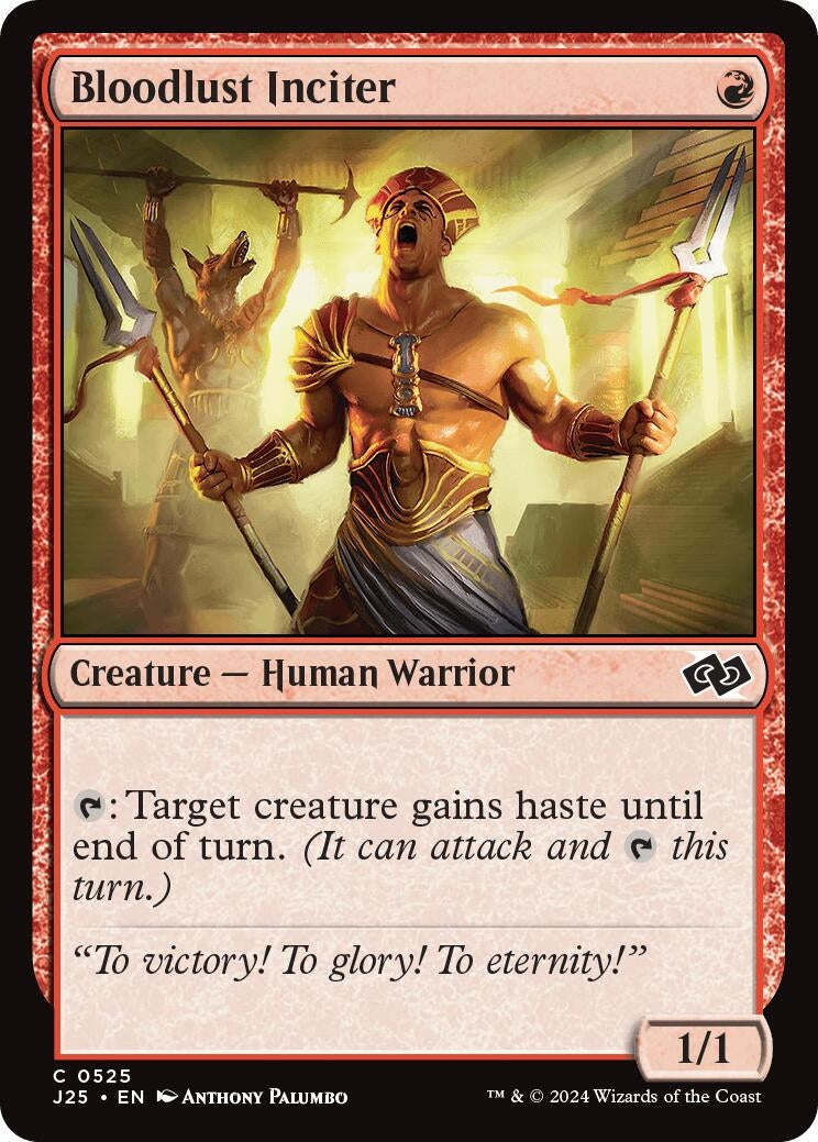 Image for Bloodlust Inciter (Foundations Jumpstart) (525) - Magic: The Gathering
