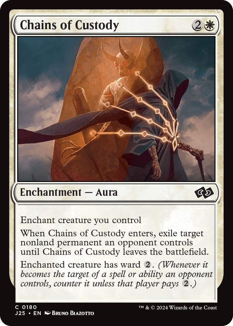 Image for Chains of Custody (Foundations Jumpstart) (180) - Magic: The Gathering