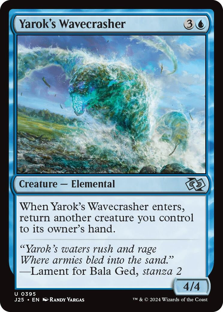 Image for Yarok's Wavecrasher (Foundations Jumpstart) (395) - Magic: The Gathering
