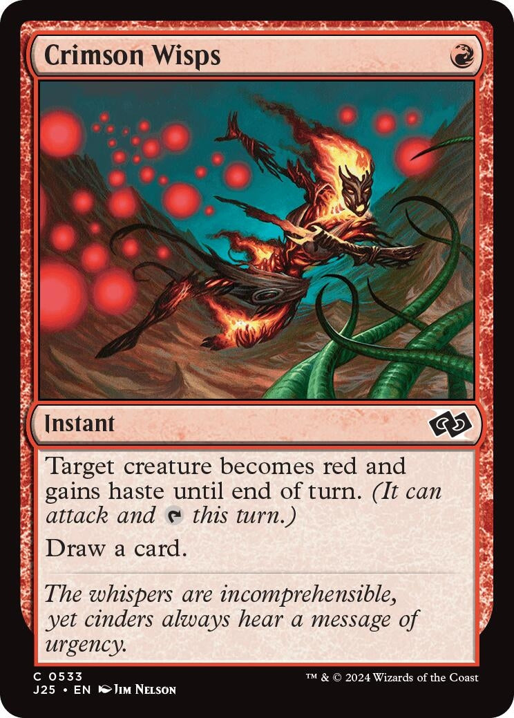 Image for Crimson Wisps (Foundations Jumpstart) (533) - Magic: The Gathering