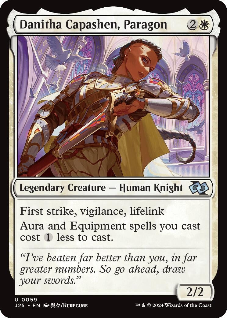 Image for Danitha Capashen, Paragon (Anime) (Foundations Jumpstart) (59) - Magic: The Gathering