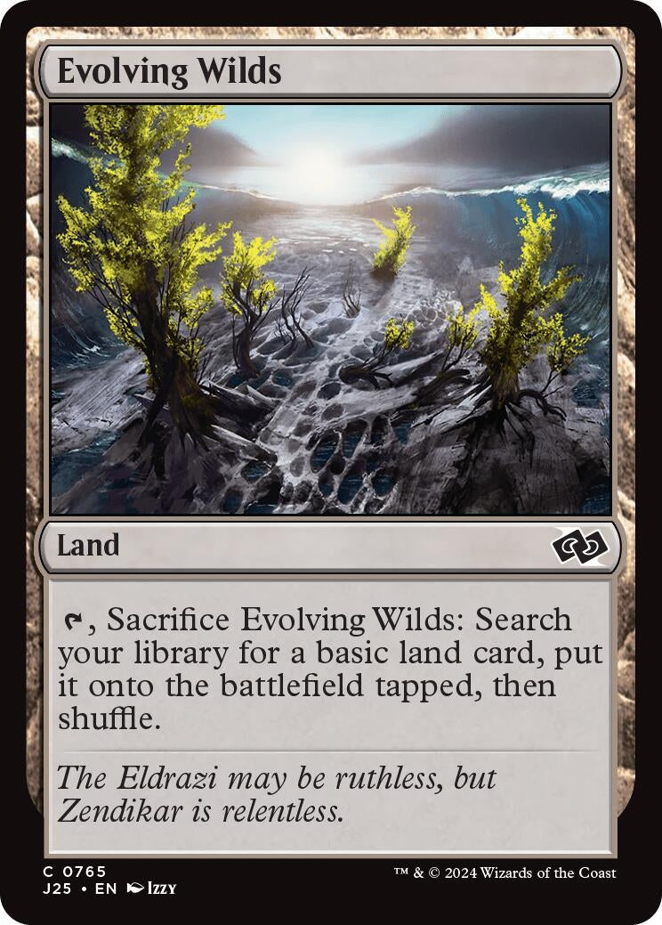 Image for Evolving Wilds (Foundations Jumpstart) (765) - Magic: The Gathering