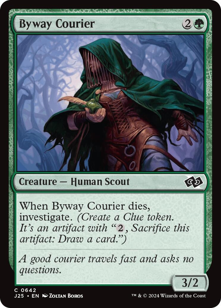 Image for Byway Courier (Foundations Jumpstart) (642) - Magic: The Gathering