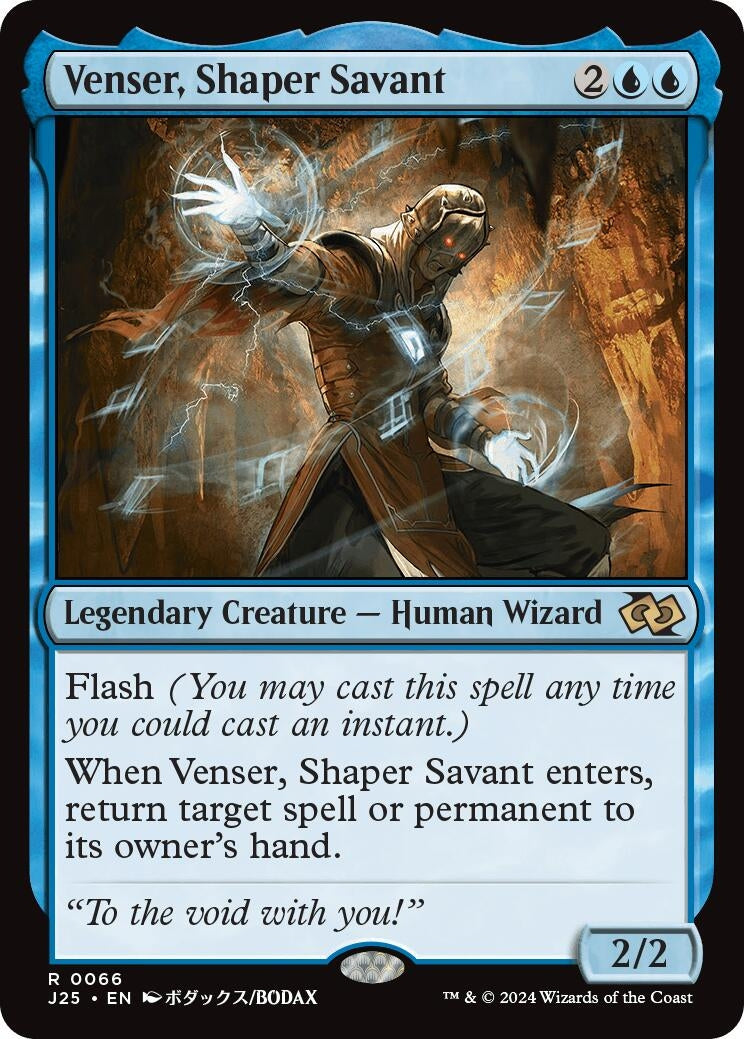 Image for Venser, Shaper Savant (Anime) (Foundations Jumpstart) (66) - Magic: The Gathering