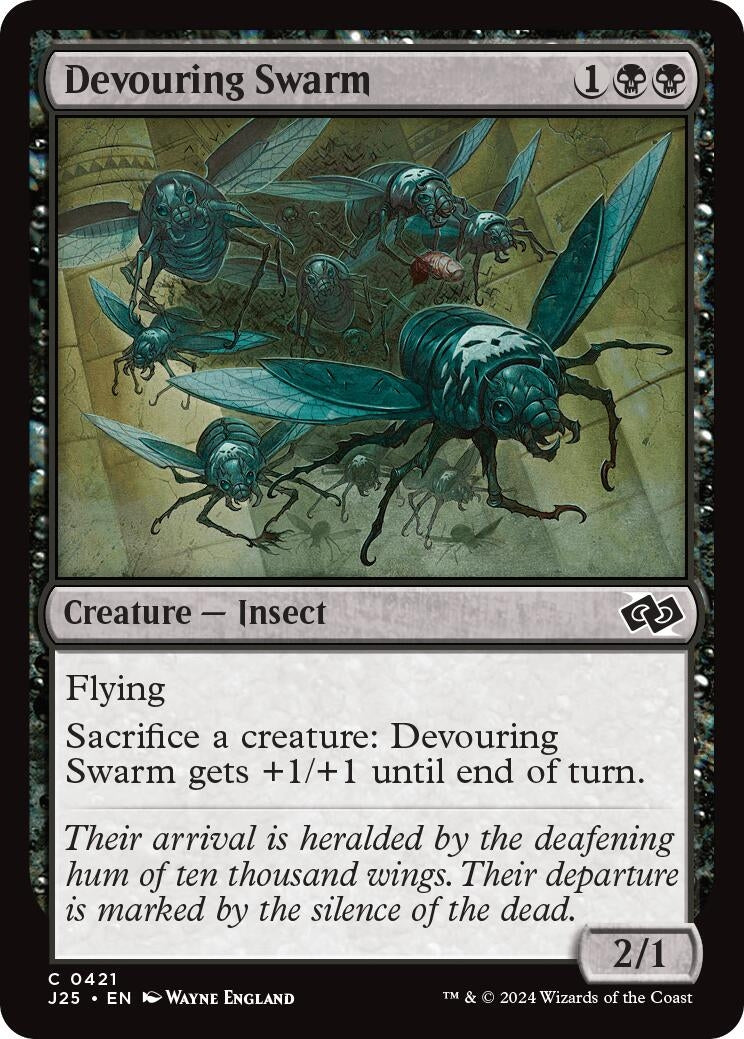 Image for Devouring Swarm (Foundations Jumpstart) (421) - Magic: The Gathering