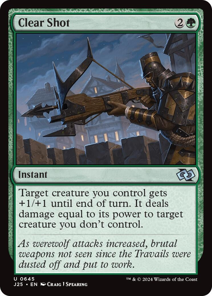 Image for Clear Shot (Foundations Jumpstart) (645) - Magic: The Gathering