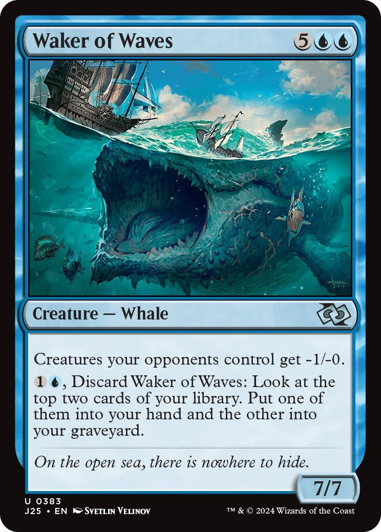 Image for Waker of Waves (Foundations Jumpstart) (383) - Magic: The Gathering