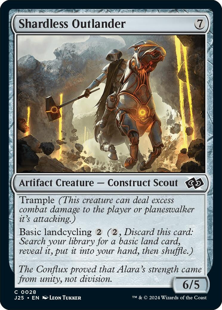 Image for Shardless Outlander (Foundations Jumpstart) (28) - Magic: The Gathering
