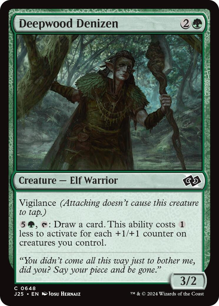 Image for Deepwood Denizen (Foundations Jumpstart) (648) - Magic: The Gathering