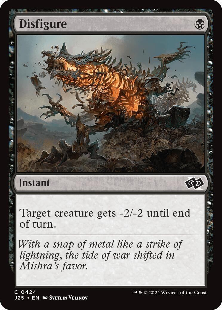Image for Disfigure (Foundations Jumpstart) (424) - Magic: The Gathering