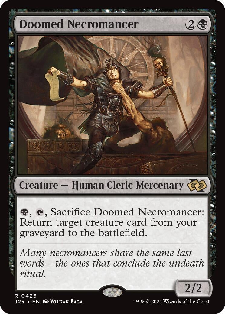 Image for Doomed Necromancer (Foundations Jumpstart) (426) - Magic: The Gathering
