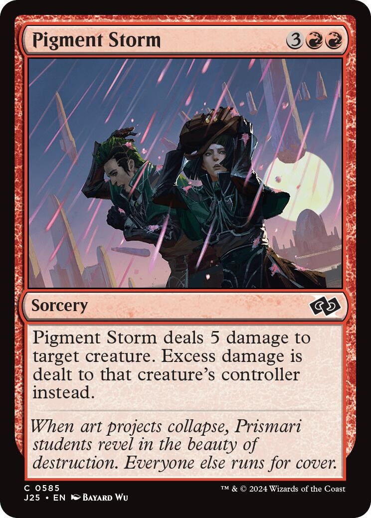 Image for Pigment Storm (Foundations Jumpstart) (585) - Magic: The Gathering