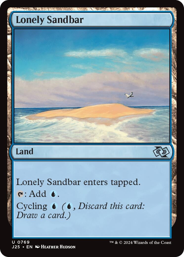 Image for Lonely Sandbar (Foundations Jumpstart) (769) - Magic: The Gathering