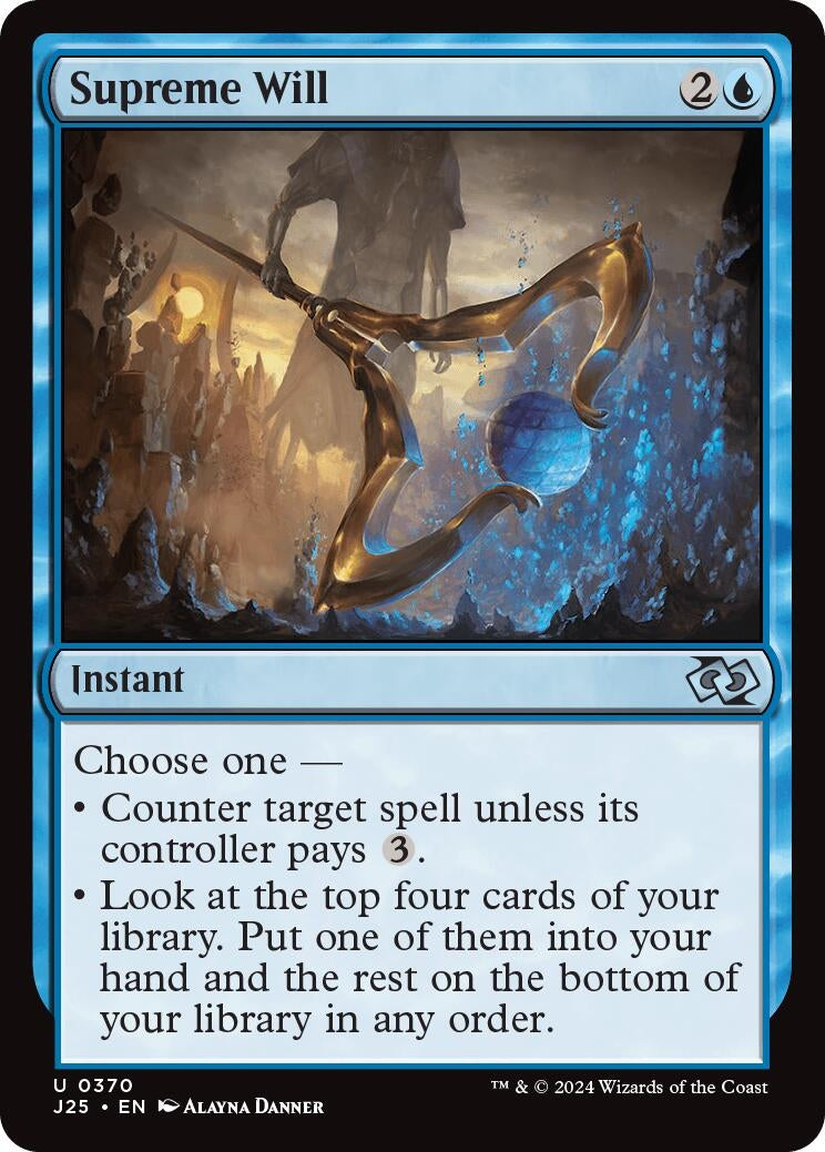 Image for Supreme Will (Foundations Jumpstart) (370) - Magic: The Gathering