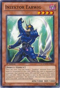 Image for Inzektor Earwig (Galactic Overlord) (GAOV-EN030) - YuGiOh