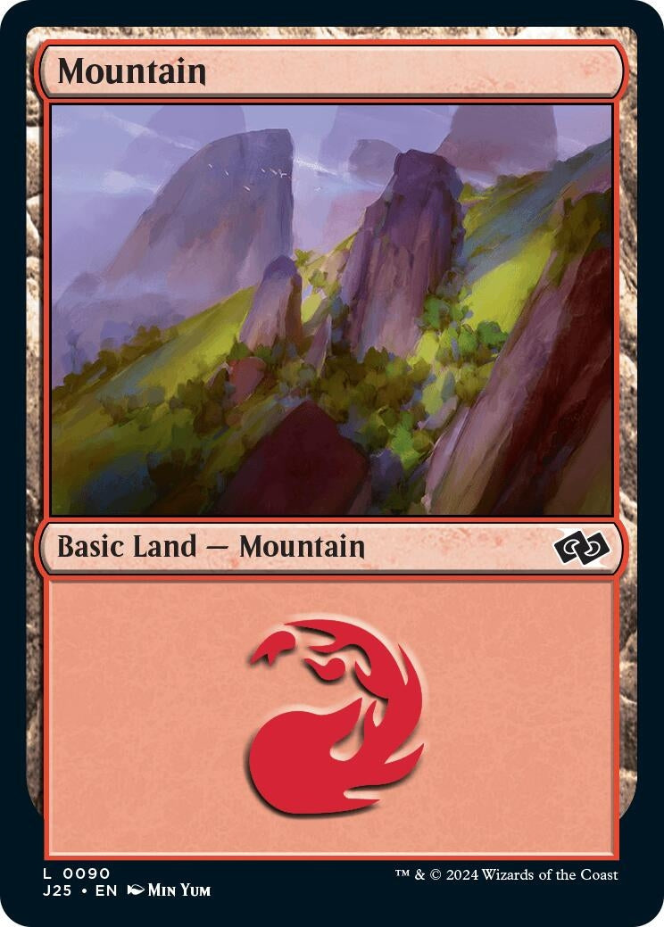 Image for Mountain (0090) (Foundations Jumpstart) (90) - Magic: The Gathering