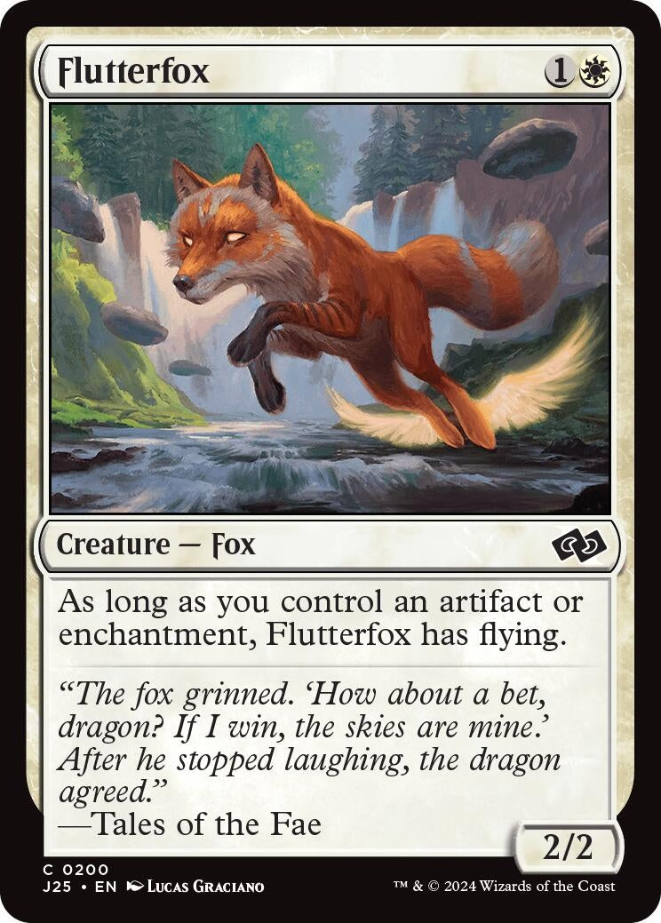 Image for Flutterfox (Foundations Jumpstart) (200) - Magic: The Gathering