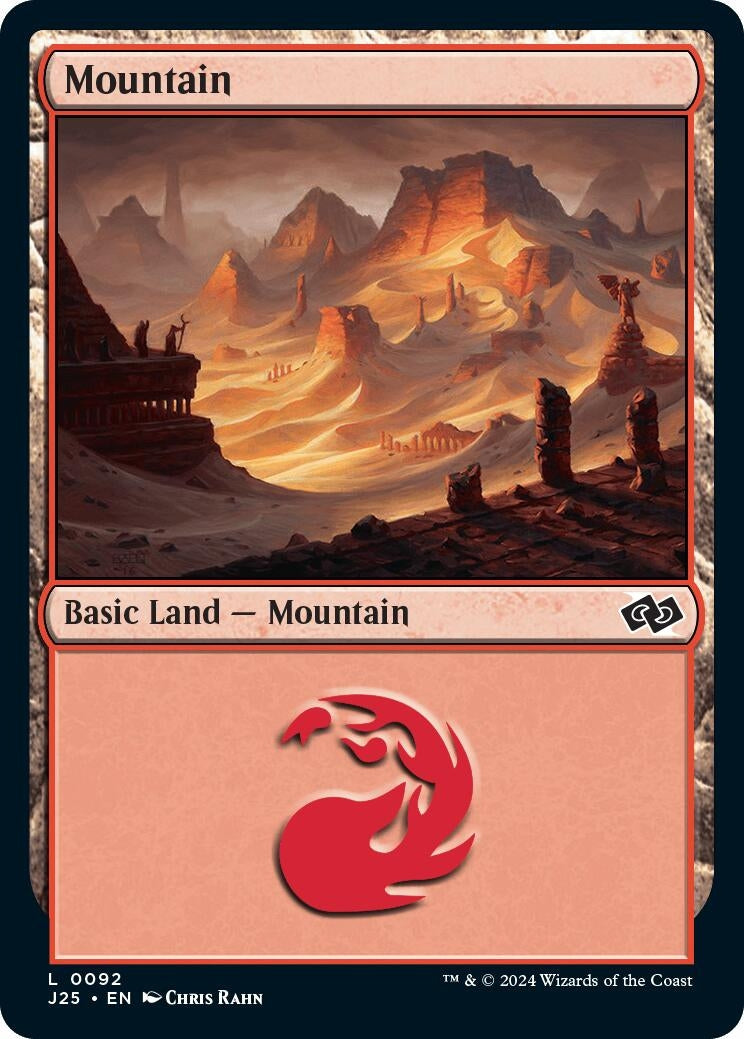 Image for Mountain (0092) (Foundations Jumpstart) (92) - Magic: The Gathering
