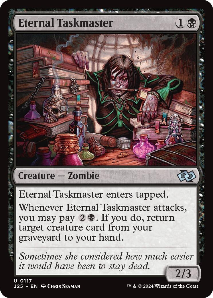 Image for Eternal Taskmaster (Foundations Jumpstart) (117) - Magic: The Gathering