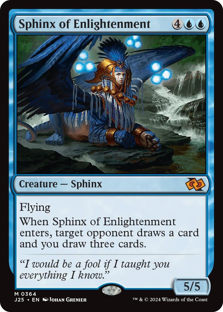 Image for Sphinx of Enlightenment (Foundations Jumpstart) (364) - Magic: The Gathering