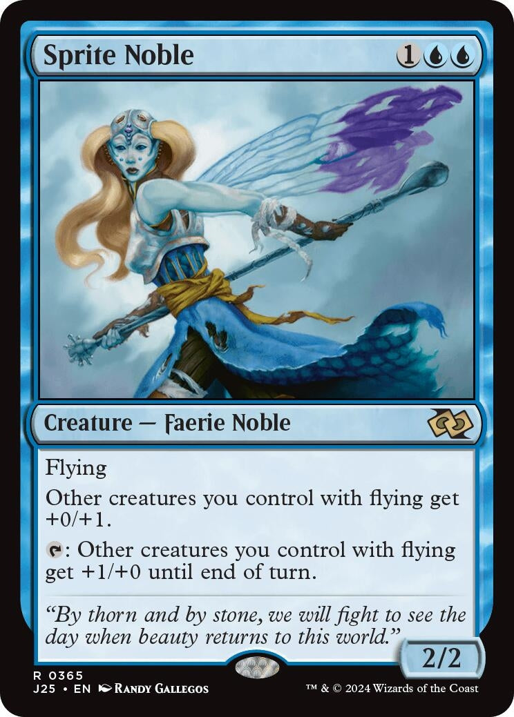 Image for Sprite Noble (Foundations Jumpstart) (365) - Magic: The Gathering