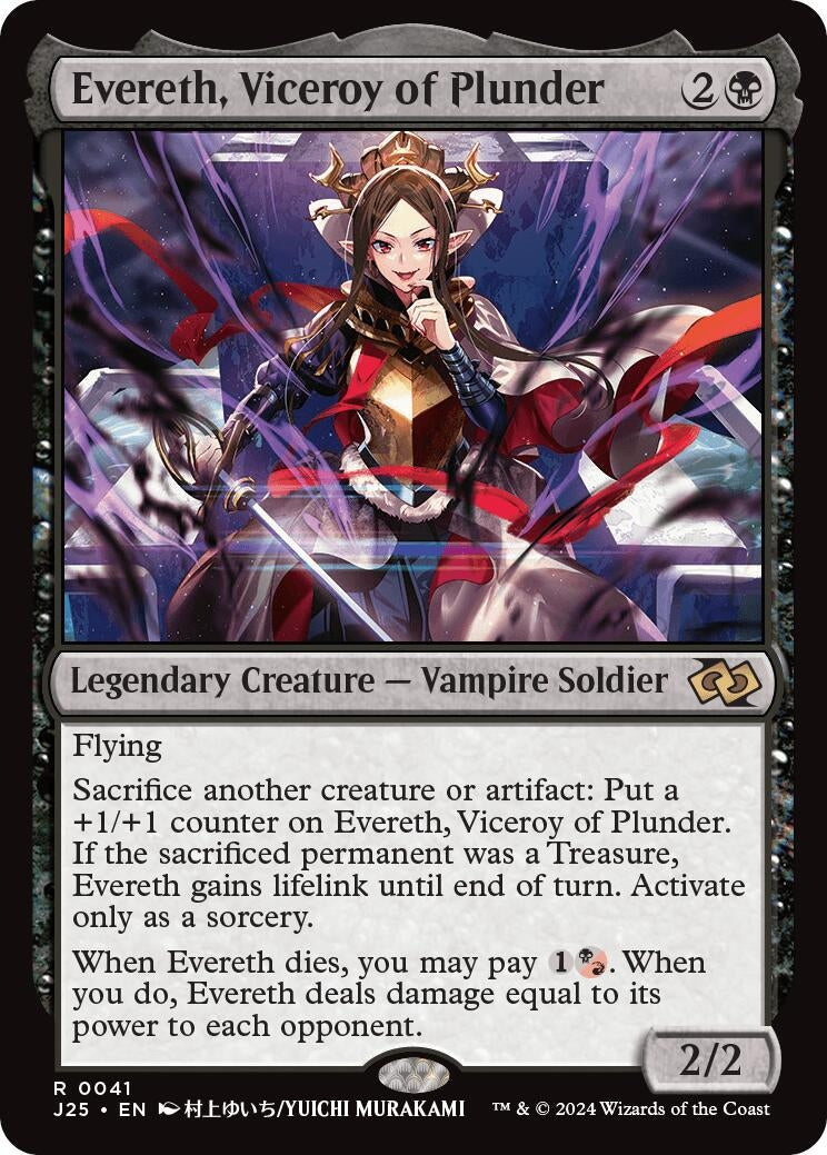 Image for Evereth, Viceroy of Plunder (Anime) (Foundations Jumpstart) (41) - Magic: The Gathering