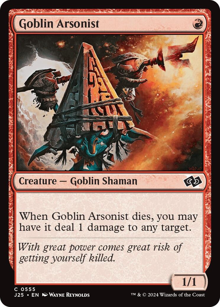 Image for Goblin Arsonist (Foundations Jumpstart) (555) - Magic: The Gathering