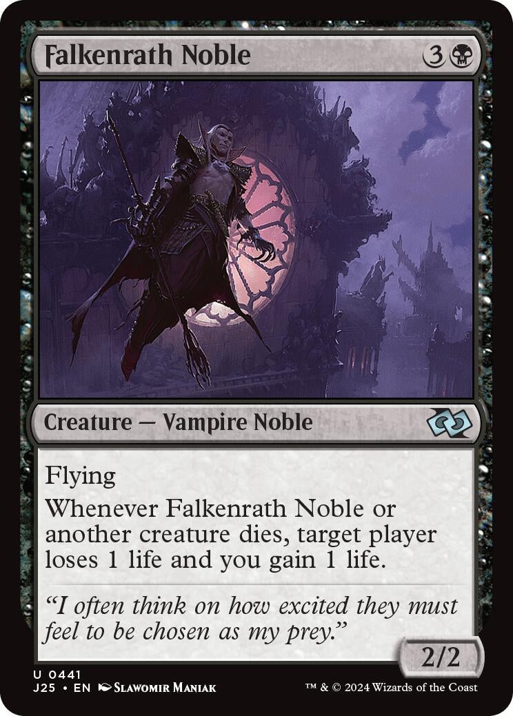 Image for Falkenrath Noble (Foundations Jumpstart) (441) - Magic: The Gathering