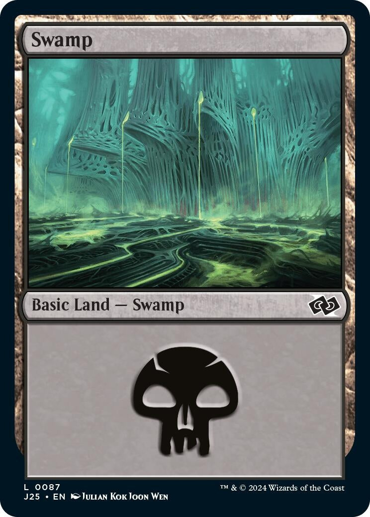 Image for Swamp (0087) (Foundations Jumpstart) (87) - Magic: The Gathering