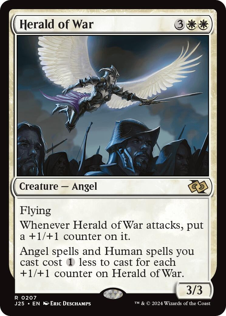 Image for Herald of War (Foundations Jumpstart) (207) - Magic: The Gathering