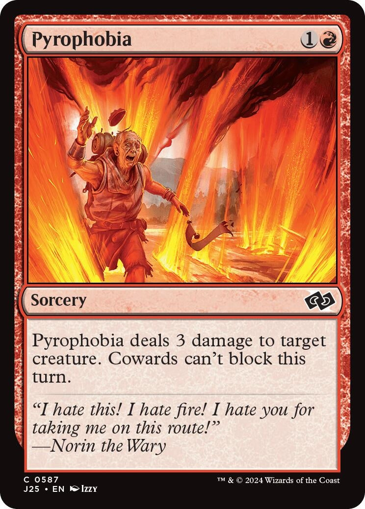 Image for Pyrophobia (Foundations Jumpstart) (587) - Magic: The Gathering