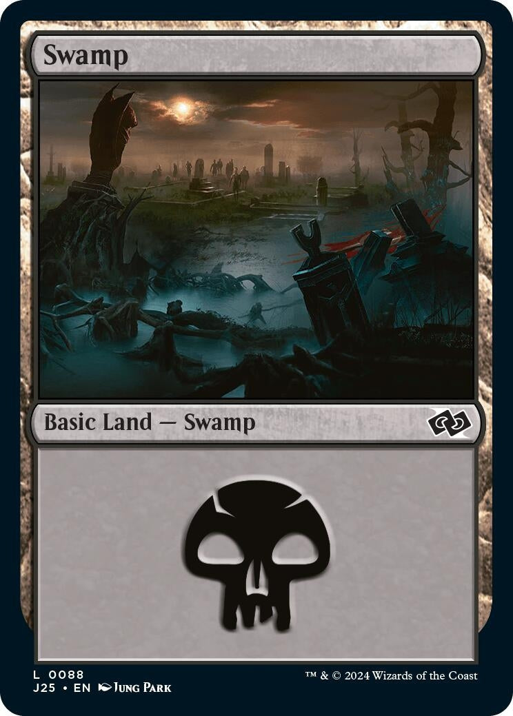 Image for Swamp (0088) (Foundations Jumpstart) (88) - Magic: The Gathering