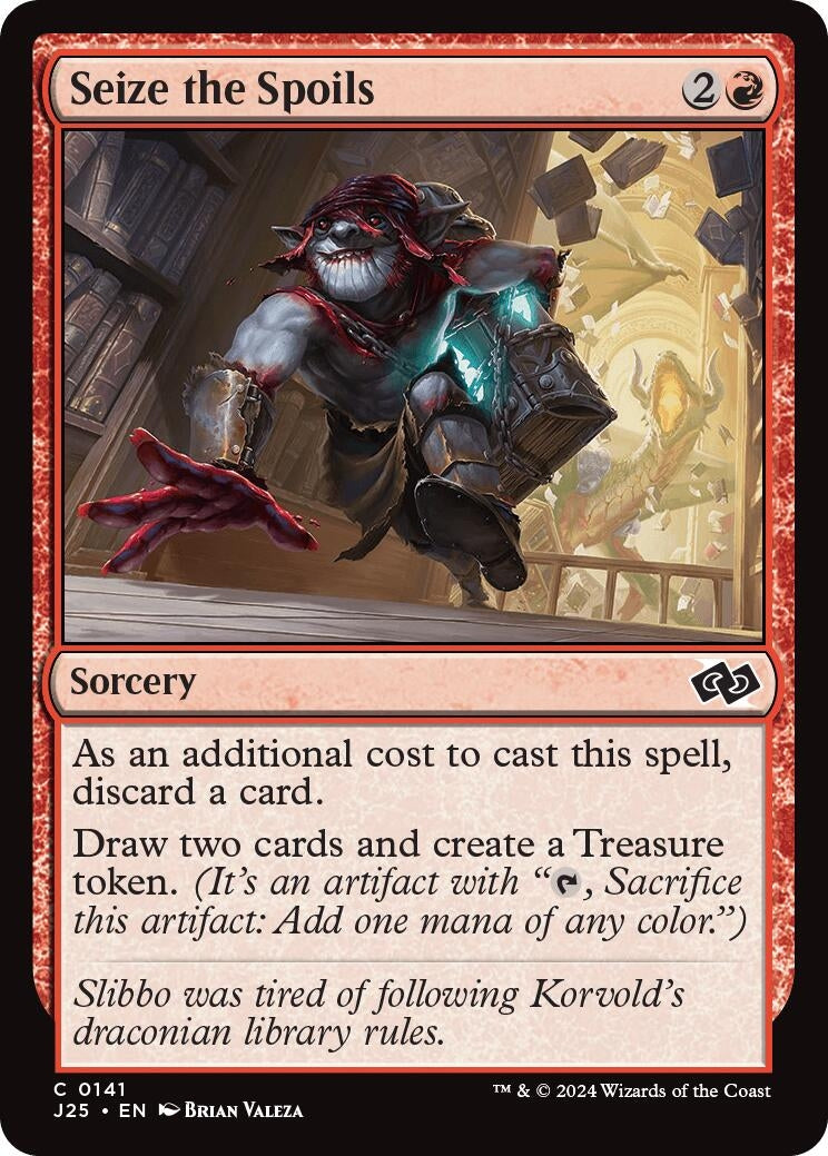 Image for Seize the Spoils (Foundations Jumpstart) (141) - Magic: The Gathering