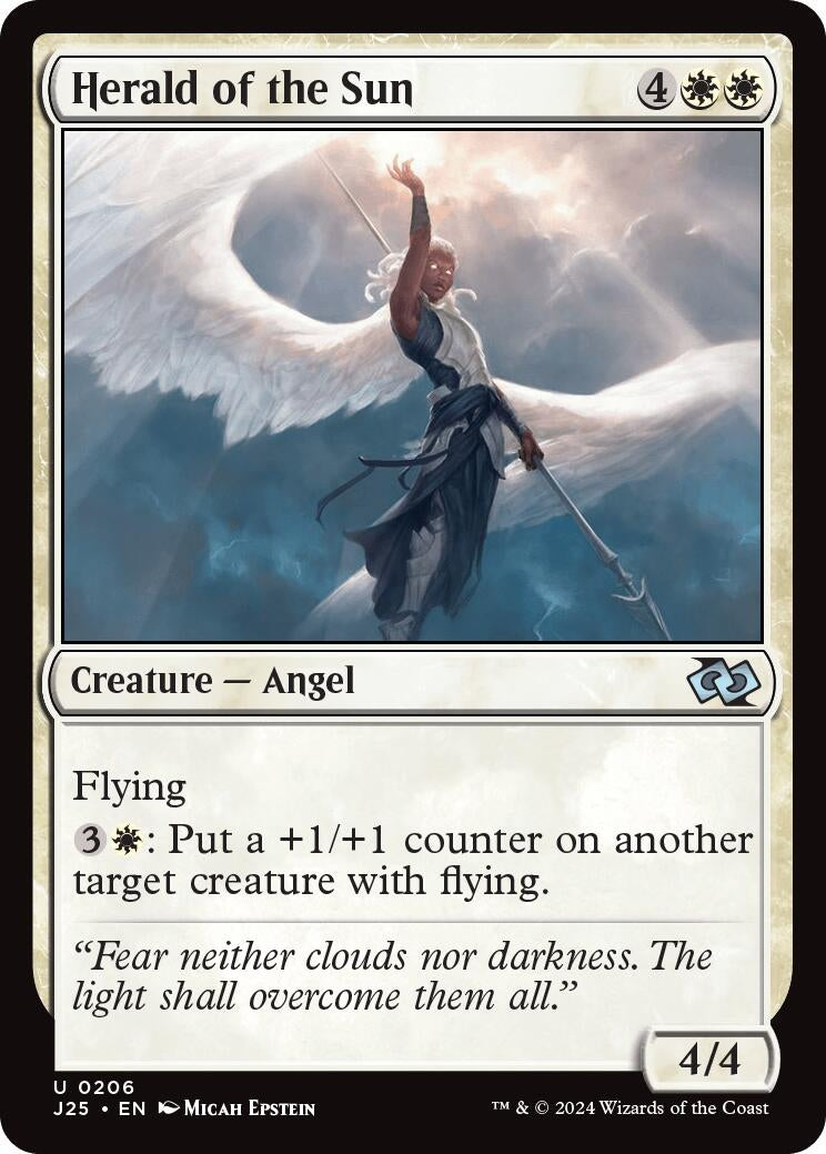 Image for Herald of the Sun (Foundations Jumpstart) (206) - Magic: The Gathering
