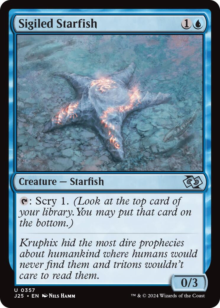 Image for Sigiled Starfish (Foundations Jumpstart) (357) - Magic: The Gathering
